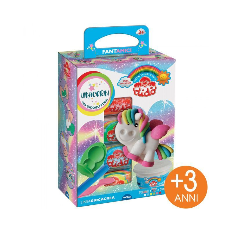 DIDO' GIOCACREA UNICORNO EAN 8000144008698 INGROSSO PASTA PER MODELLARE DIDO