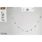 FILO STELL GLITTER&PALLE DI NEVE 1.5CM S EAN 8033113629556 INGROSSO GHIRLANDE NATALIZIE