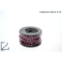 INGROSSO ARTICOLI NATALIZI ROTOLO CATENA PERLE ASS. 8027501277436 INGROSSO ADDOBBI ALBERO NATALE GHIRLANDE NATALIZIE