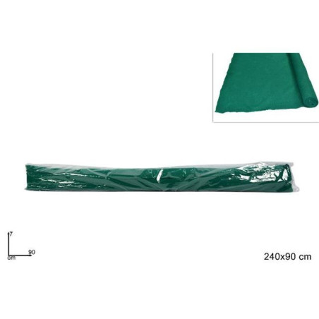 ROTOLO TESSUTO SINTETICO VERDE PAZ-138-3 EAN 8033113432439 INGROSSO NASTRI NATALIZI PER ADDOBBO