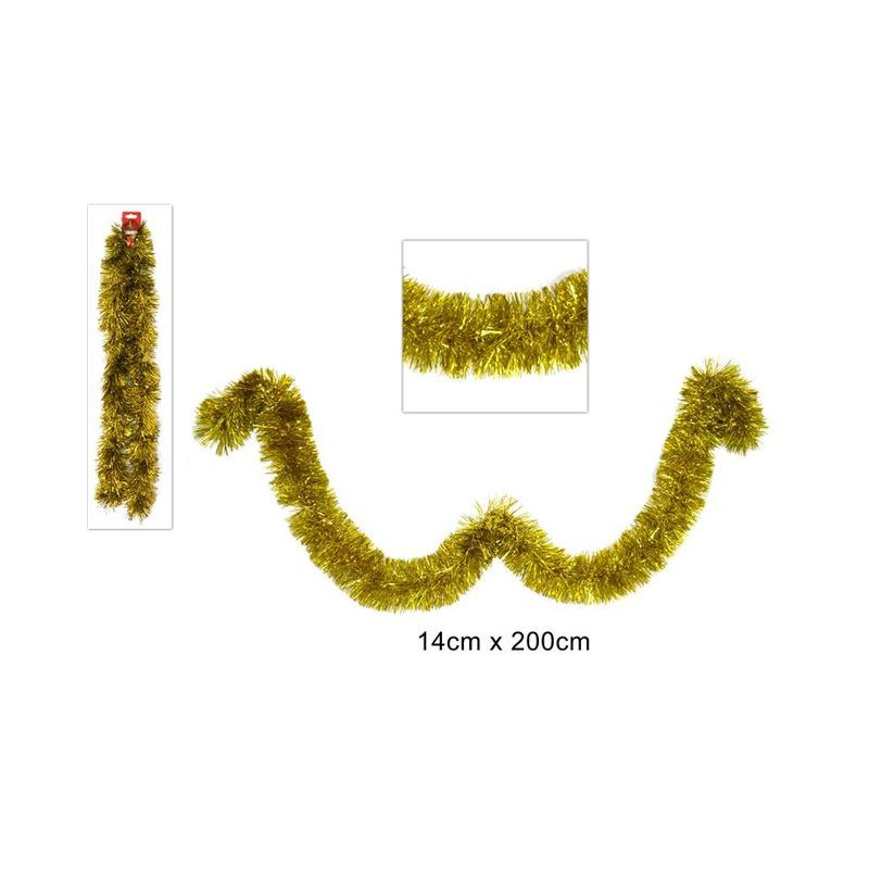 FILO ADDOBBO 14 CM X 2 MT ORO EAN 8033113444869 INGROSSO GHIRLANDE NATALIZIE FILO ADDOBBO 14 CM X 2 MT ORO EAN 8033113444869 INGROSSO GHIRLANDE NATALIZIE