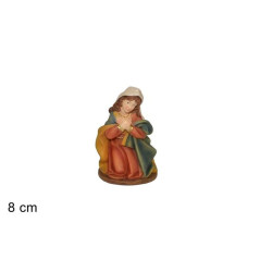 INGROSSO ARTICOLI NATALIZI STATUA MADONNA 8CM EU00122-3FB 8033113600708 INGROSSO PRESEPE E ACCESSORI