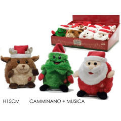 INGROSSO ARTICOLI NATALIZI PERSONAGGIO NAT. B/O MOV/MUS 3ASS 8015361359164 INGROSSO PRESEPE E ACCESSORI