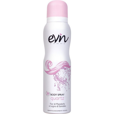 INGROSSO PROFUMERIA EVIN DEO SPRAY 150ML QUARTA ROSA 8007675733648 INGROSSO ARTICOLI IGIENE E SALUTE