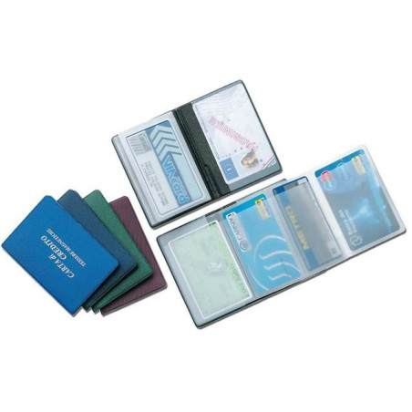 CLASS CARD P/CARD MAGNETICHE 5 SPAZI (24 EAN 8015915010084 INGROSSO PORTA DOCUMENTI TASCABILI