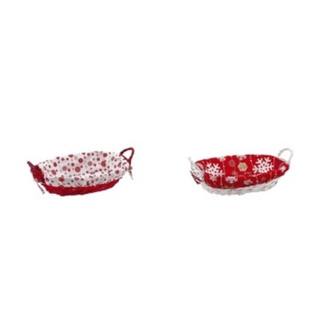 INGROSSO ARTICOLI NATALIZI CEST OVALE C/TESS NAT A2C 41X28XH10 8021785768864 INGROSSO ARTICOLI NATALE
