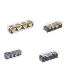 INGROSSO ARTICOLI NATALIZI SET 4 P/TOVAGLIOLI METALLO A4M NAT 8021785783386 INGROSSO ACCESSORI NATALIZI PER LA TAVOLA