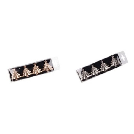 INGROSSO ARTICOLI NATALIZI SET 4 P/TOVAGLIOLI METALLO A2C NAT 8021785783393 INGROSSO ACCESSORI NATALIZI PER LA TAVOLA