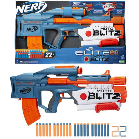 INGROSSO GIOCATTOLI NERF ELITE 2.0 MOTOBLITZ CS 10 5010994124397 INGROSSO ARMI GIOCATTOLO FUCILI E MITRA GIOCATTOLO