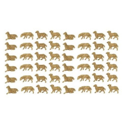 INGROSSO ARTICOLI NATALIZI PERCORE 48 PZ cm2X2 BEIGE 8033113052965 INGROSSO PRESEPE E ACCESSORI PERSONAGGI PER IL PRESEPE E ANIM