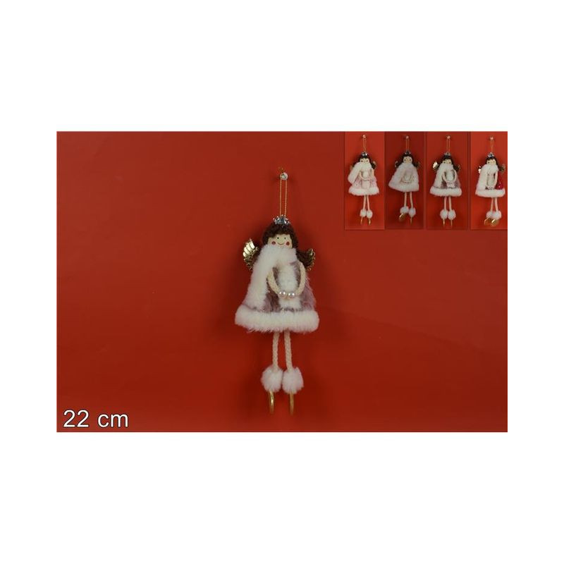 APPENDINO ANGELO PELLICCIA RDTY-C107 EAN 8053482122557 INGROSSO APPENDINI NATALIZI APPENDINO ANGELO PELLICCIA RDTY-C107 EAN 8053482122557 INGROSSO APPENDINI NATALIZI