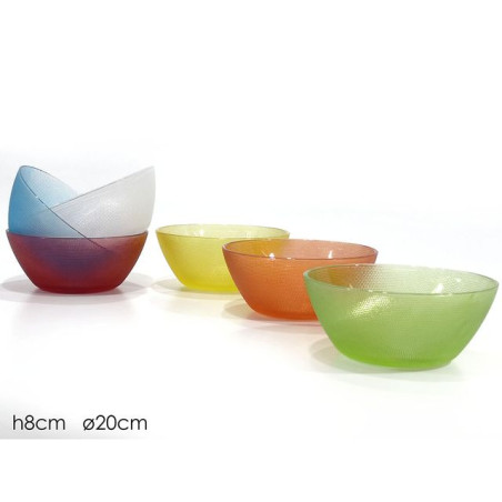 INGROSSO CASALINGHI COPPETTA D.20X8CM 6ASS 8015361205225 INGROSSO ACCESSORI CUCINA CIOTOLE E INSALATIERE