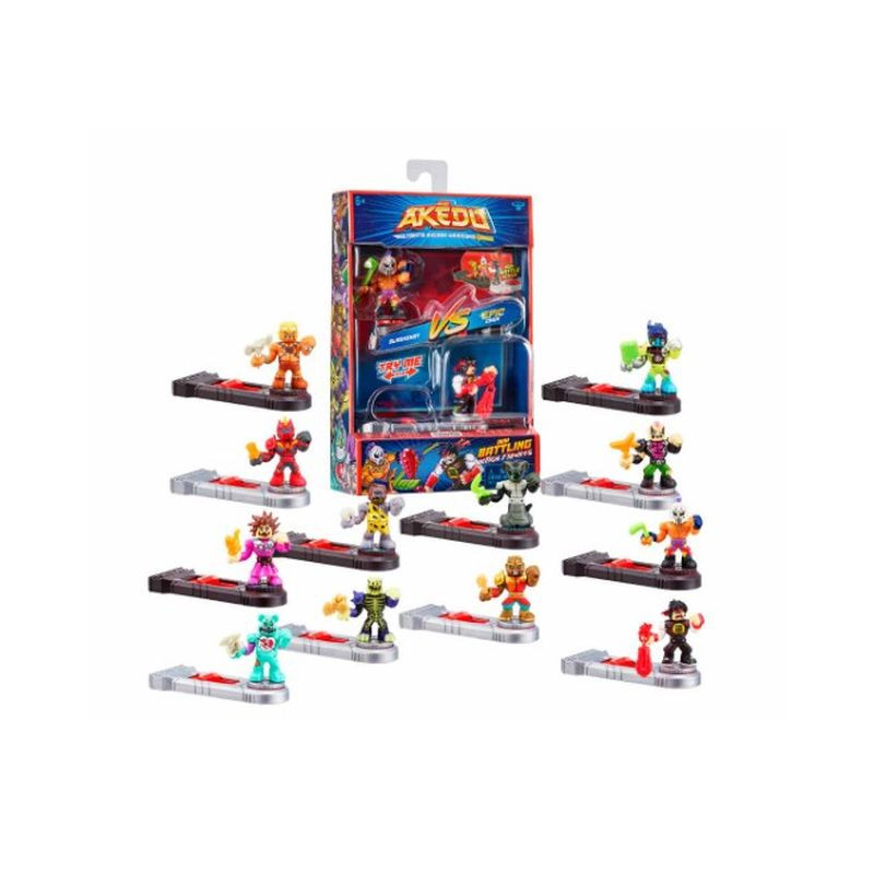 AKEDO BLISTER DOPPIO ASS. A EAN 8056379137825 INGROSSO PERSONAGGI CARTOON E DISNEY