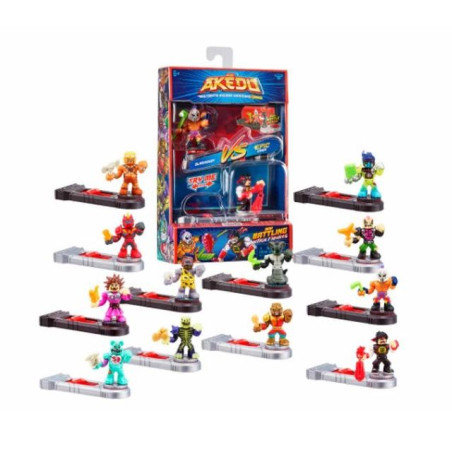 AKEDO BLISTER DOPPIO ASS. A EAN 8056379137825 INGROSSO PERSONAGGI CARTOON E DISNEY
