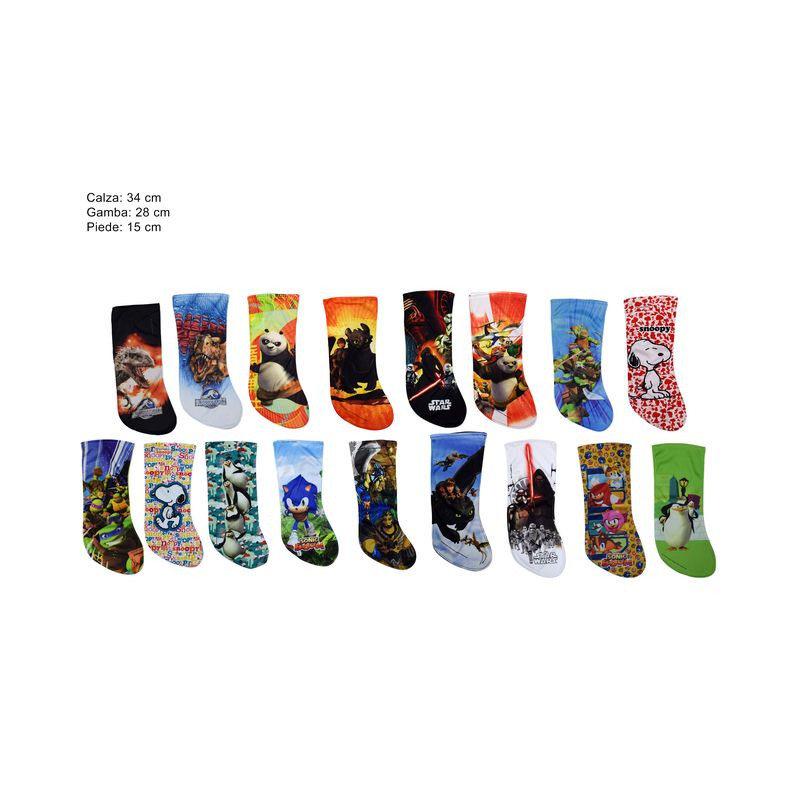 CALZA PERSONAGGI BIMBO ASS EAN 8033638201138 INGROSSO BEFANA