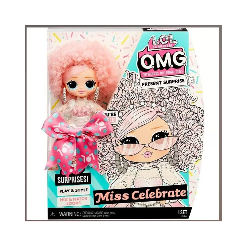 L.O.L. SURPRISE OMG BIRTHDAY DOLL MISS EAN 0035051579755 INGROSSO BAMBOLE PUBBLICIZZATE
