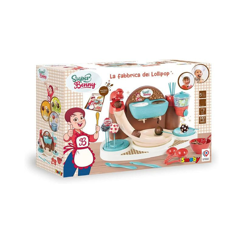 SUPER BENNY LA FABBRICA DI LOLLYPOP EAN 3032163121206 INGROSSO GIOCHI DI CUCINA ED ELETTRODOMESTICI