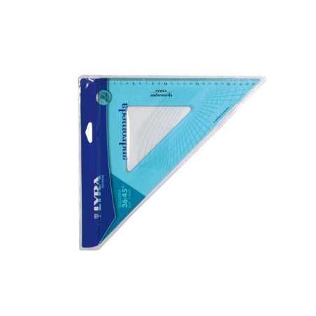 INGROSSO SQUADRA ANDROMEDA CM.36/45 C/SMUS 8000825960604 INGROSSO ARTICOLI SCUOLA SQUADRE E RIGHE