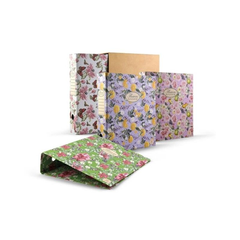 REGISTRATORE PIGNA D/8 NATURE FLOWER EAN 8005235009561 INGROSSO COPERTINE AD ANELLI
