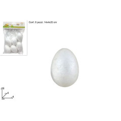 INGROSSO ARTICOLI DI PASQUA UOVA POLISTIROLO 6CM 6PZ 8033113226335 INGROSSO ARTICOLI PASQUALI DECORAZIONI PER PASQUA