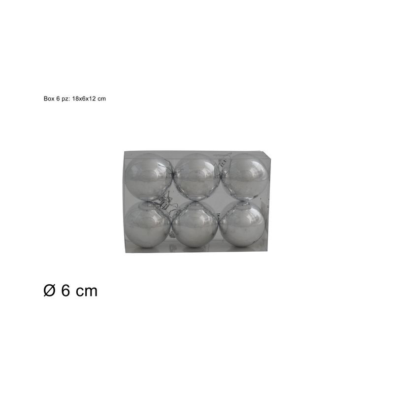 PALLE 6CM 6PZ SILVER IN BOX PVC EAN 8053482121321 INGROSSO PALLINE DI NATALE E PUNTALI PALLE 6CM 6PZ SILVER IN BOX PVC EAN 8053482121321 INGROSSO PALLINE DI NATALE E PUNTALI