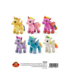 INGROSSO PELUCHE UNICORNO RAINBOW 25CM ASS. 8009549255461 INGROSSO GIOCHI E GIOCATTOLI PELUCHE MORBIDOSI