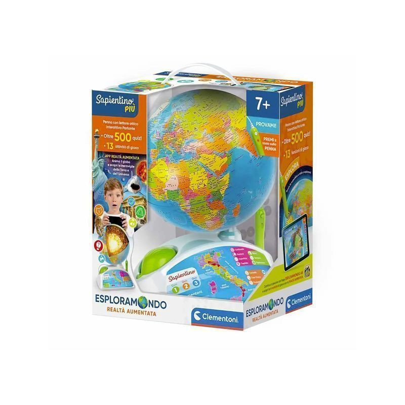 ESPLORAMONDO REALTA' AUMENTATA EAN 8005125160327 INGROSSO GIOCHI SAPIENTINO