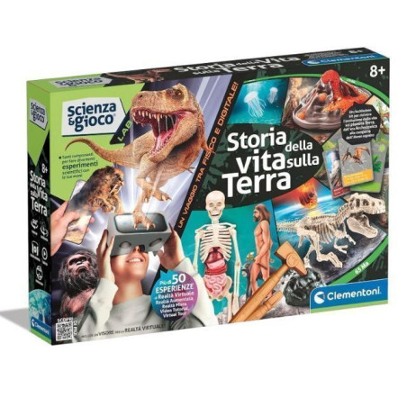 STORIA DELLA VIATA SULLA TERRA 19337 EAN 8005125193370 INGROSSO SCIENZA E GIOCO CLEMENTONI