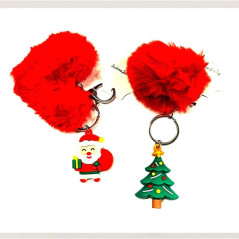 INGROSSO ARTICOLI NATALIZI PRTACHIAVE NATALE POM POM 6874460600180 INGROSSO DECORAZIONI NATALIZIE OGGETTISTICA NATALIZIA