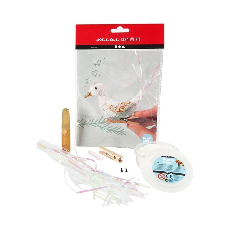 UCCELLINO CLIP CREATIVE XMAS EAN 5712854399708 INGROSSO ARTICOLI DECORAZIONI NATALIZIE