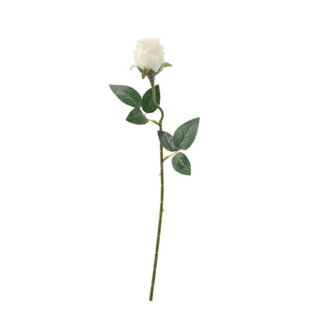 ROSA NAT INNEVATA X DEC BIANCA CM51 EAN 8021785858794 INGROSSO FIORI FINTI NATALIZI