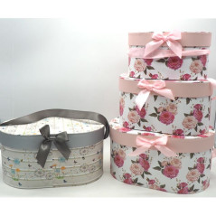 INGROSSO CARTOLERIA SCATOLA CARTA OVALE C/FIOCCO CM.14X28X18 8021029732750 INGROSSO ARITCOLI PER CONFEZIONI