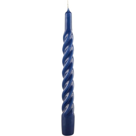 INGROSSO CANDELE TORCIGLIONE CM.20 PZ.6 BLU 0785235000000 INGROSSO ARTICOLI NATALE CANDELE E LAMPADE NATALIZIE