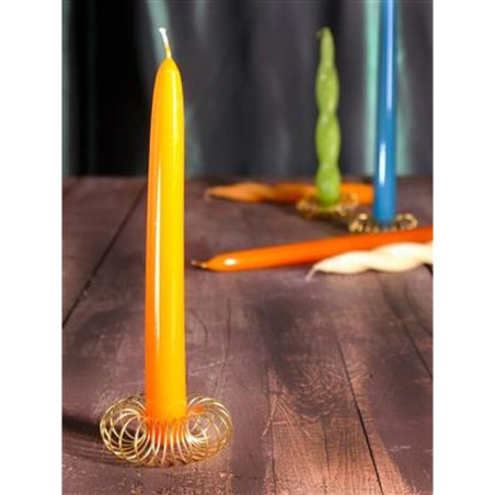 INGROSSO CANDELE LISCIE CM.20 PZ.6 GIALLO 0785242800000 INGROSSO ARTICOLI NATALE CANDELE E LAMPADE NATALIZIE