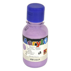 INGROSSO TEMPERA ACRILICA 125 ML LILLA 450 0782836200000 INGROSSO PENNARELLI MATITE COLORATE TEMPERE
