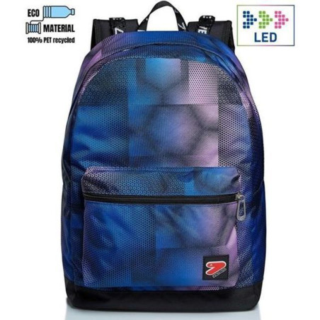 ZAINO REVERSIBILE SEVEN CYBERSPACE EAN 8011410488601 INGROSSO ZAINI SCUOLA