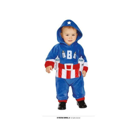 INGROSSO CARNEVALE COSTUME CAPITAN MILK BABY 12 - 18 MESI 8434077760727 INGROSSO ARTICOLI CARNEVALE COSTUMI CARNEVALE PRIMA INFA