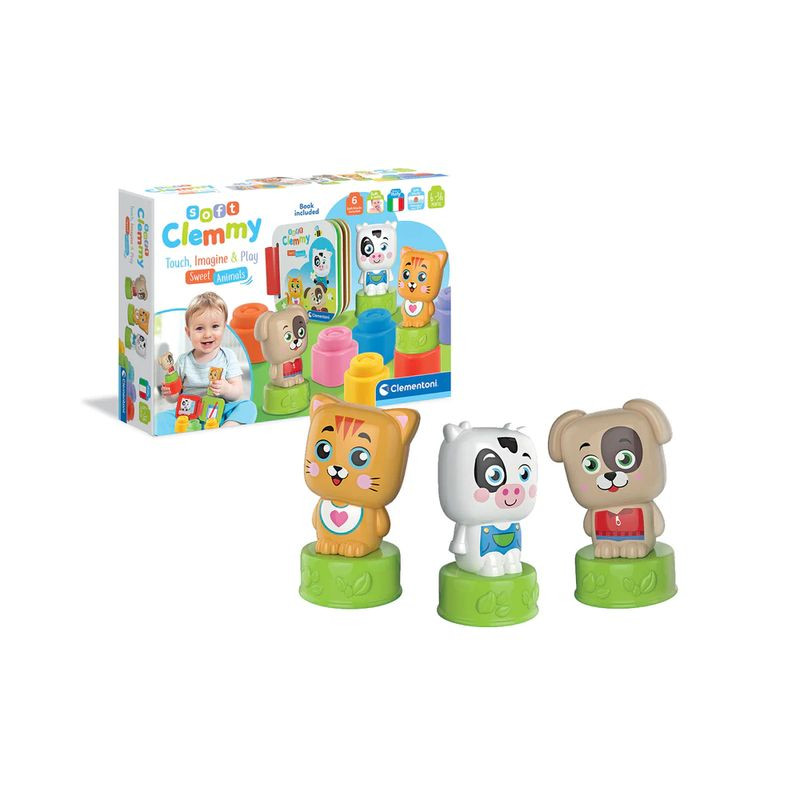 CLEMMY SWEET ANIMALS 17849 EAN 8005125178490 INGROSSO GIOCHI PRIMA INFANZIA CLEMMY SWEET ANIMALS 17849 EAN 8005125178490 INGROSSO GIOCHI PRIMA INFANZIA