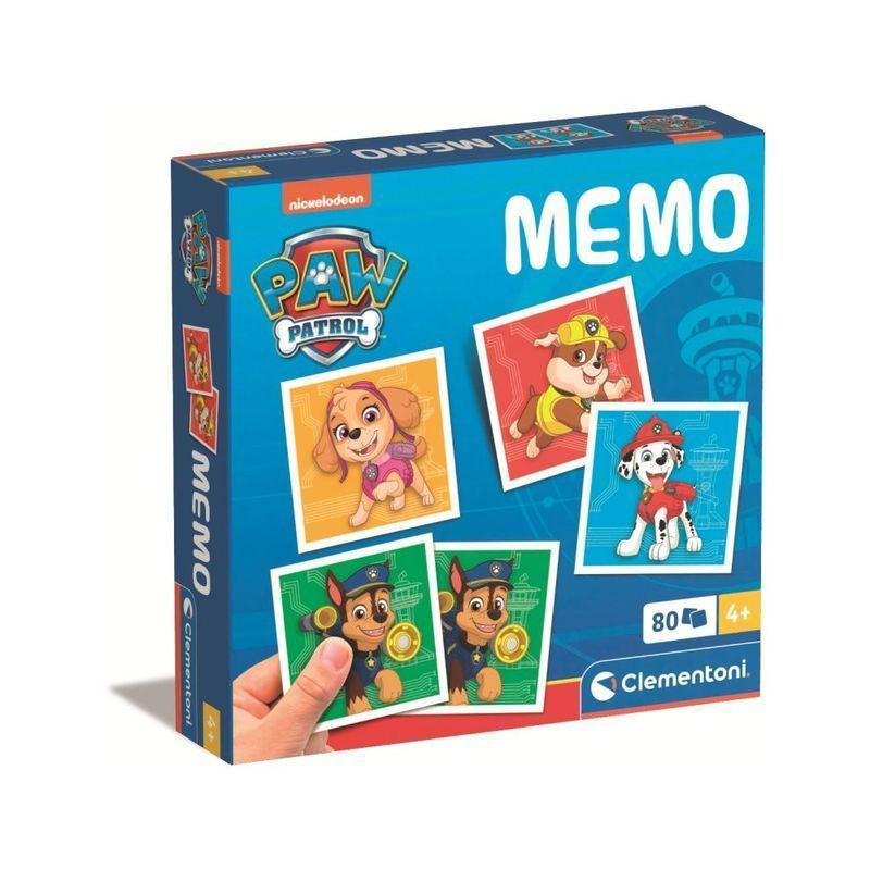 MEMO GAMES PAW PATROL 2024 EAN 8005125183012 INGROSSO GIOCHI DI CARTE