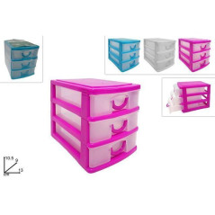 INGROSSO CARTOLERIA MINI CASSETTIERA 3 PIANI 3COL 8034048615522 INGROSSO ARTICOLI DI CANCELLERIA ACCESSORI UFFICIO