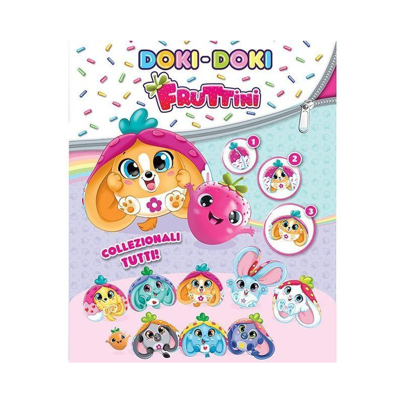 DOKI DOKI FRUTTINI EAN 8057094647224 INGROSSO GIOCHI DA EDICOLA