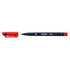 INGROSSO CARTOLERIA PENNARELLO STABILO OHP 843 M ROSSO C.10 4006381115247 INGROSSO PENNE REFIL MARCATORI EVIDENZIATORI