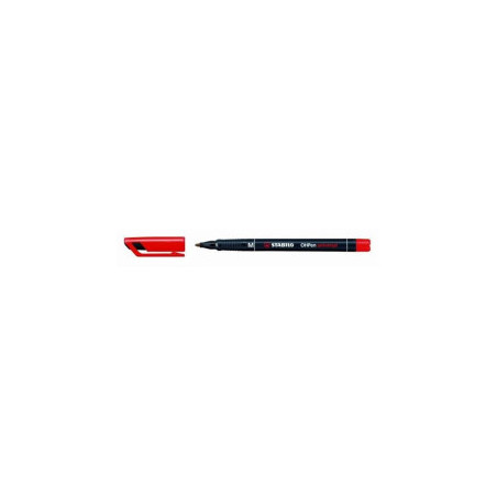 INGROSSO CARTOLERIA PENNARELLO STABILO OHP 843 M ROSSO C.10 4006381115247 INGROSSO PENNE REFIL MARCATORI EVIDENZIATORI