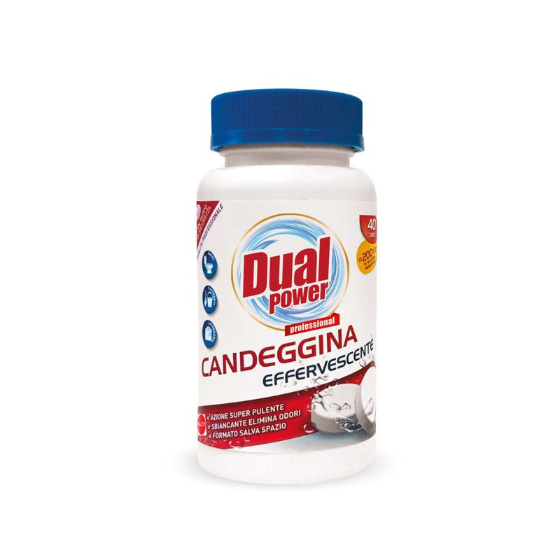 DUAL POWER CANDEGGINA EFFERVESCENTE 40 T EAN 8032680399107 INGROSSO DETERSIVI DUAL POWER CANDEGGINA EFFERVESCENTE 40 T EAN 8032680399107 INGROSSO DETERSIVI