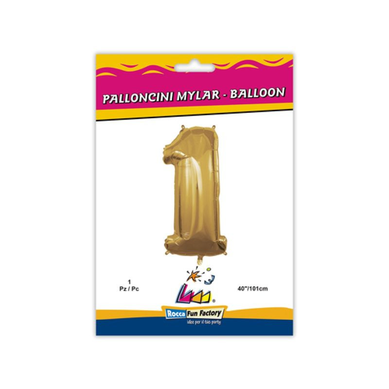 PALLONCINO MYLAR N. 1 ORO MEGA 101CM EAN 8032685998435 INGROSSO PALLONCINI COMPLEANNO PALLONCINO MYLAR N. 1 ORO MEGA 101CM EAN 8032685998435 INGROSSO PALLONCINI COMPLEANNO