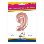 PALLONCINO MYLAR N. 9 ROSA GOLD 101CM EAN 8032685998619 INGROSSO PALLONCINI COMPLEANNO PALLONCINO MYLAR N. 9 ROSA GOLD 101CM EAN 8032685998619 INGROSSO PALLONCINI COMPLEANNO