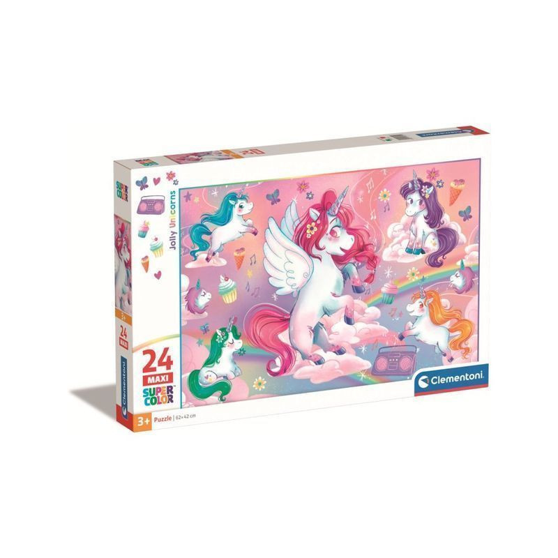 PUZZLE PZ.24 MAXI JOLLY UNICORNS 28525 EAN 8005125285259 INGROSSO PUZZLE CLASSICI PUZZLE PZ.24 MAXI JOLLY UNICORNS 28525 EAN 8005125285259 INGROSSO PUZZLE CLASSICI