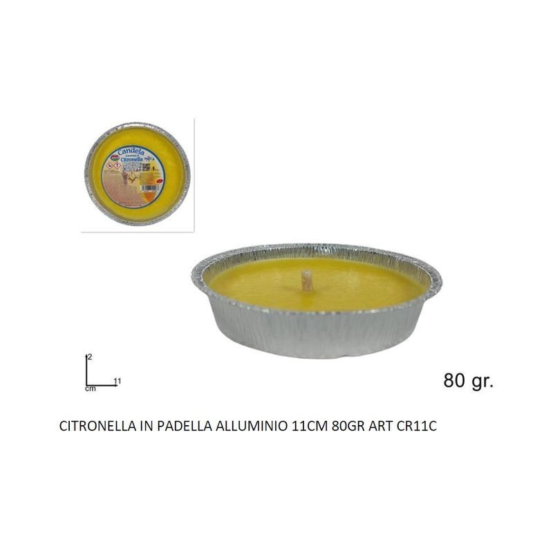 CITRONELLA ALLUMINIO 11CM 80GR EAN 8034048055588 INGROSSO ARTICOLI CAMPEGGIO CITRONELLA ALLUMINIO 11CM 80GR EAN 8034048055588 INGROSSO ARTICOLI CAMPEGGIO