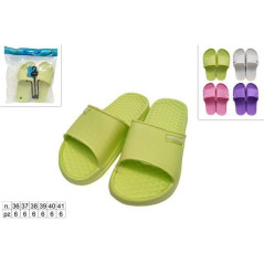 INGROSSO ARTICOLI MARE CIABATTA DONNA MARE DQ017-W ASS. 36-41 8034048267981 INGROSSO ARTICOLI ESTIVI