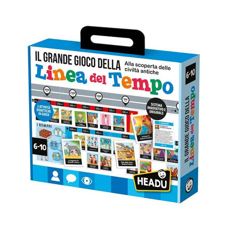 IL GRANDE GIOCO DELLA LINEA DEL TEMPO EAN 8057592357052 INGROSSO GIOCHI CREATIVI